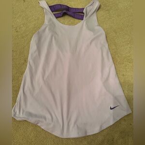 Nwot purple nike dri fit athletic tank top